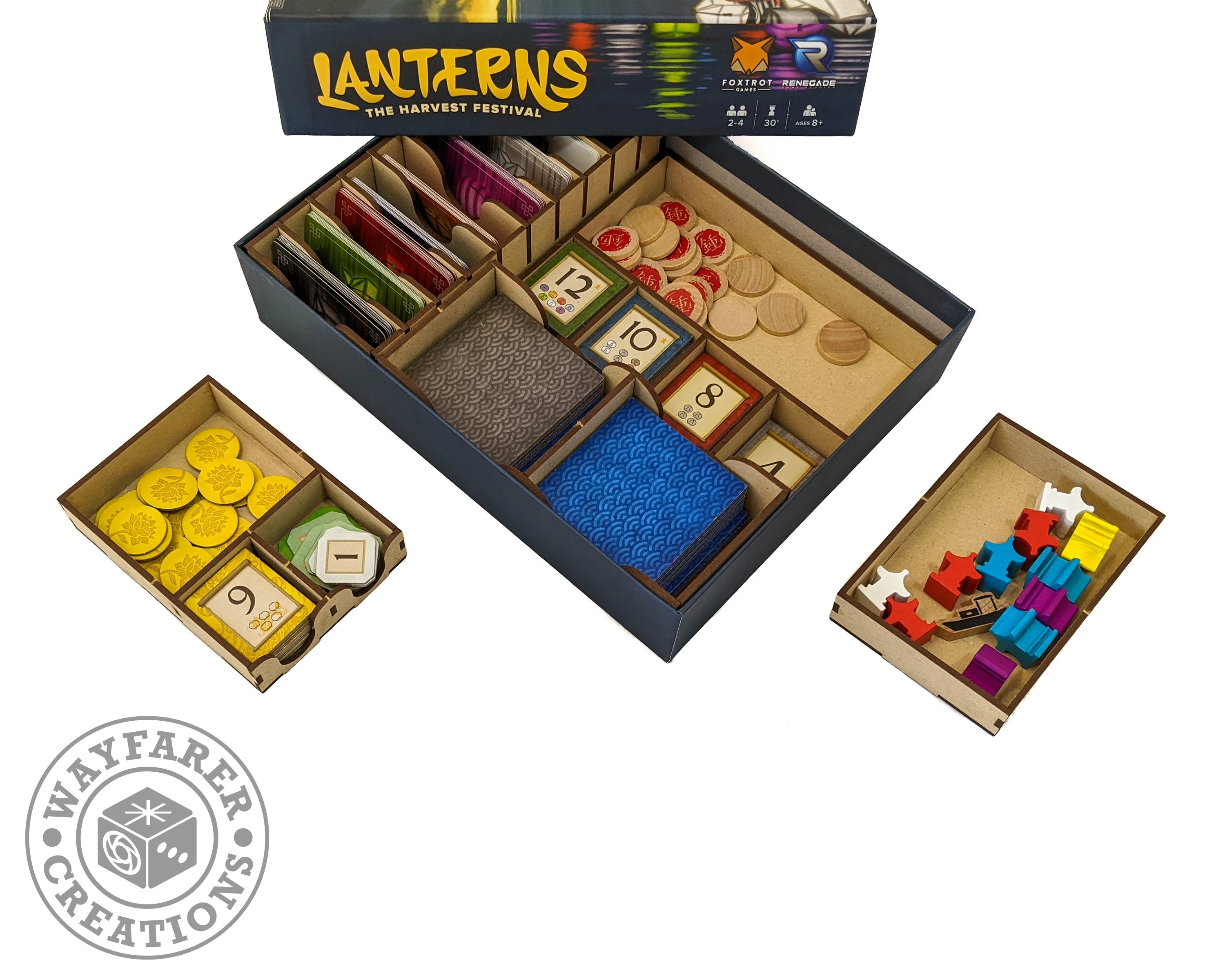 Lanterns Board Game Organizer Insert - Image 2