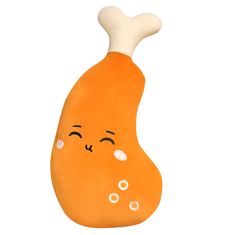 Large Chicken Leg Throw Pillow Plush Toy Home Cushion - Image 2
