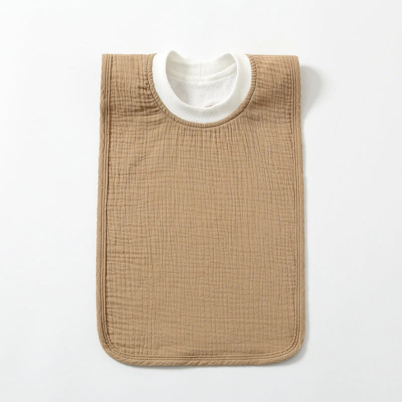 Large Childrens Washcloth Bib That Resists Stains - Image 10
