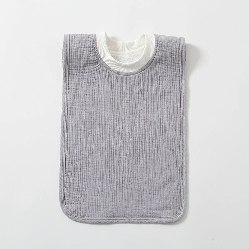 Large Childrens Washcloth Bib That Resists Stains - Image 12