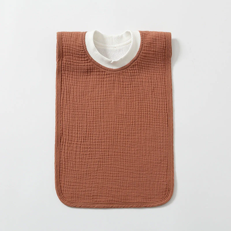 Large Childrens Washcloth Bib That Resists Stains - Image 16