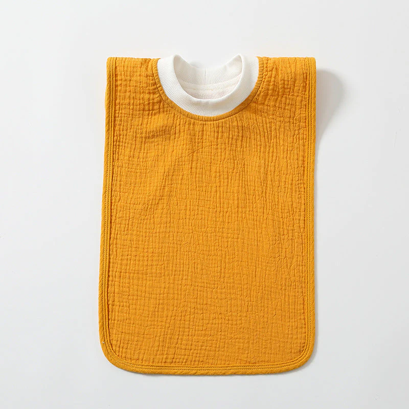 Large Childrens Washcloth Bib That Resists Stains - Image 2