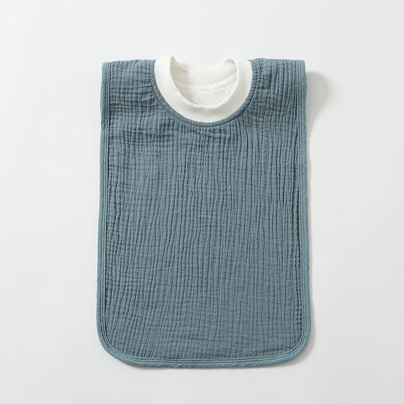 Large Childrens Washcloth Bib That Resists Stains - Image 7
