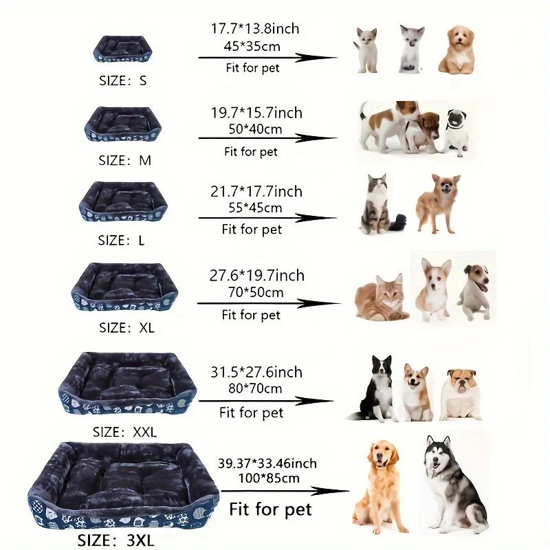 Large Dog Bed Sofa – Comfy Dog Bed Cushion for Pets - Image 3
