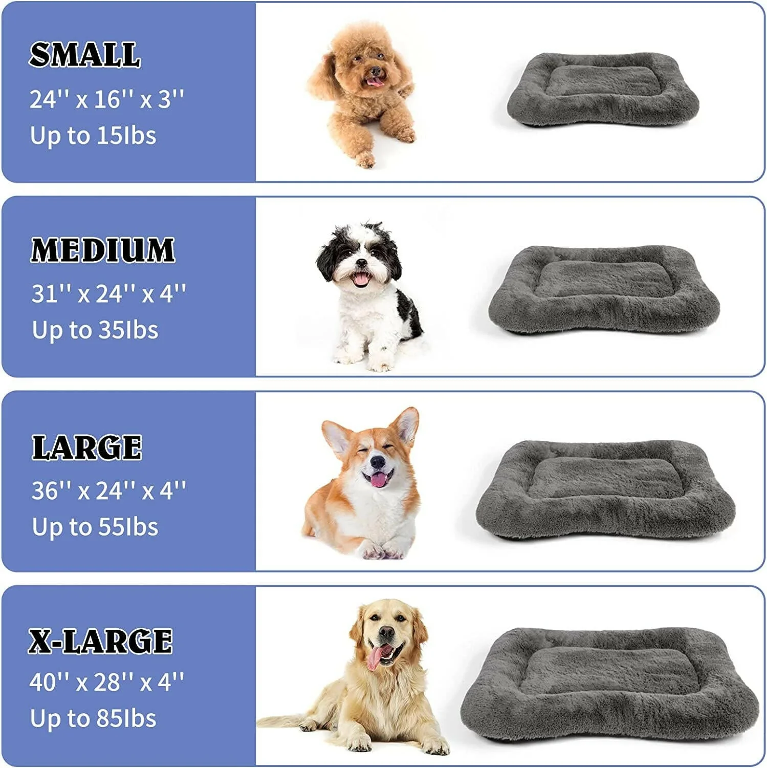 Large Dog Beds for Anxiety - Easy to Clean & Comforting - Image 2