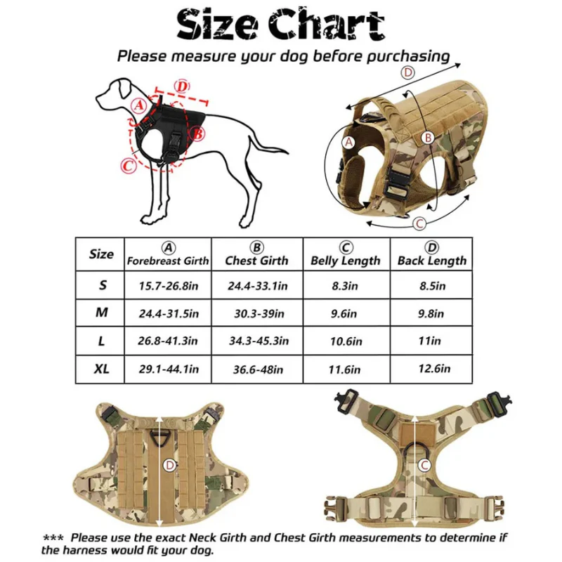 Large Dog Harness & Leash Set – Training Vest for Big Breeds - Image 11