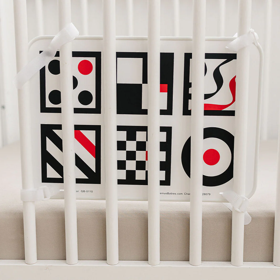 Large, Double-Sided Baby Mirror with High Contrast Images - Image 3