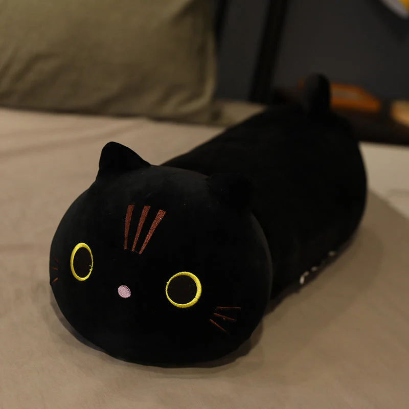 Large Size Cartoon Cat Plush Toys Stuffed Cloth Doll Long Animal Pillow Cushion - Image 13