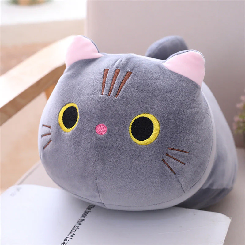 Large Size Cartoon Cat Plush Toys Stuffed Cloth Doll Long Animal Pillow Cushion - Image 8
