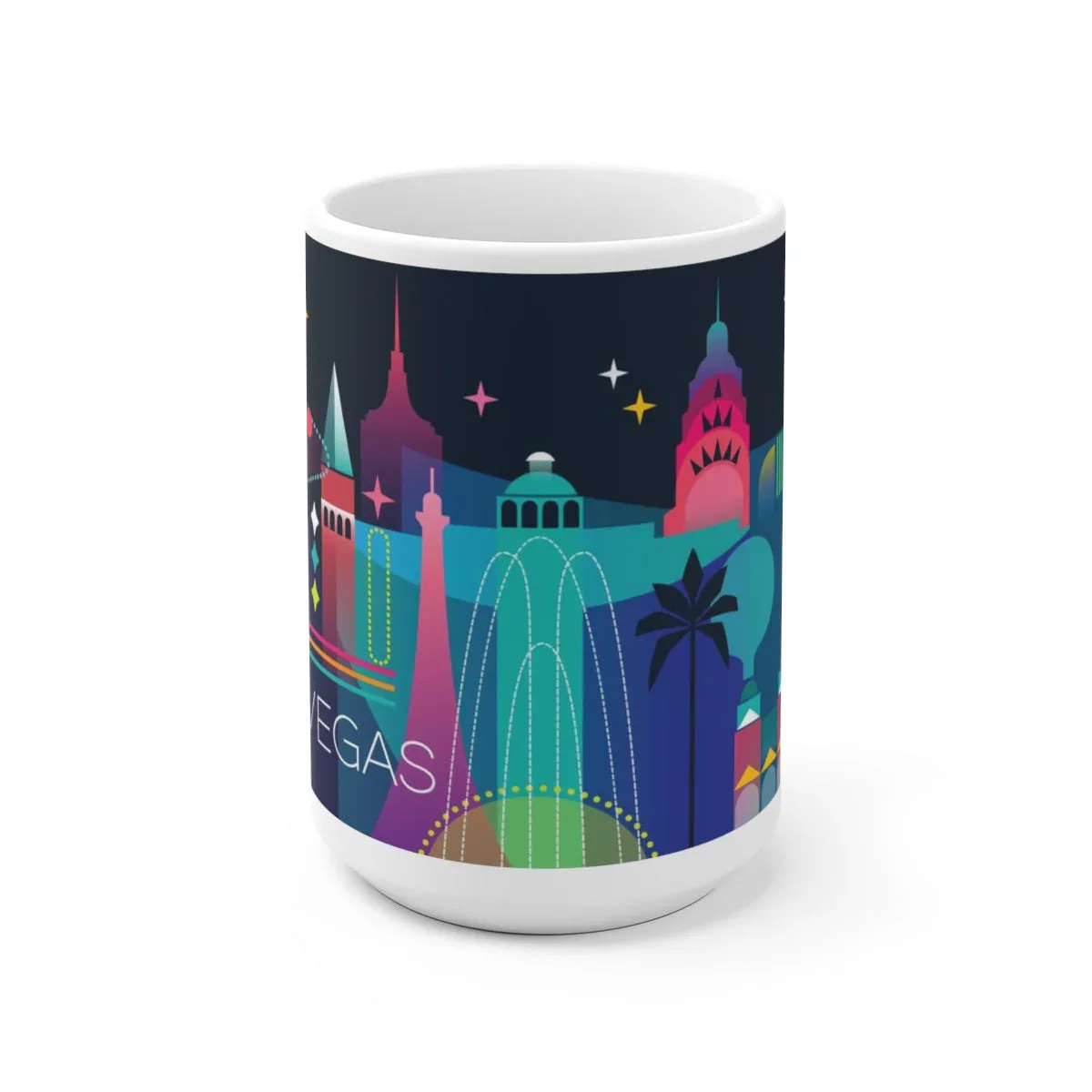 LAS VEGAS 11 OZ OR 15 OZ CERAMIC MUG - Image 2