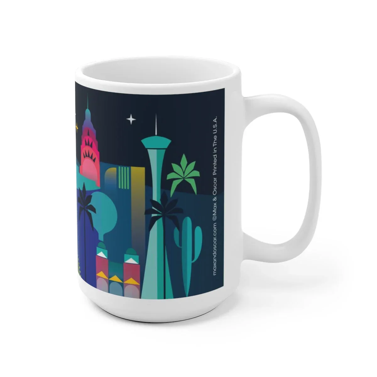 LAS VEGAS 11 OZ OR 15 OZ CERAMIC MUG - Image 3