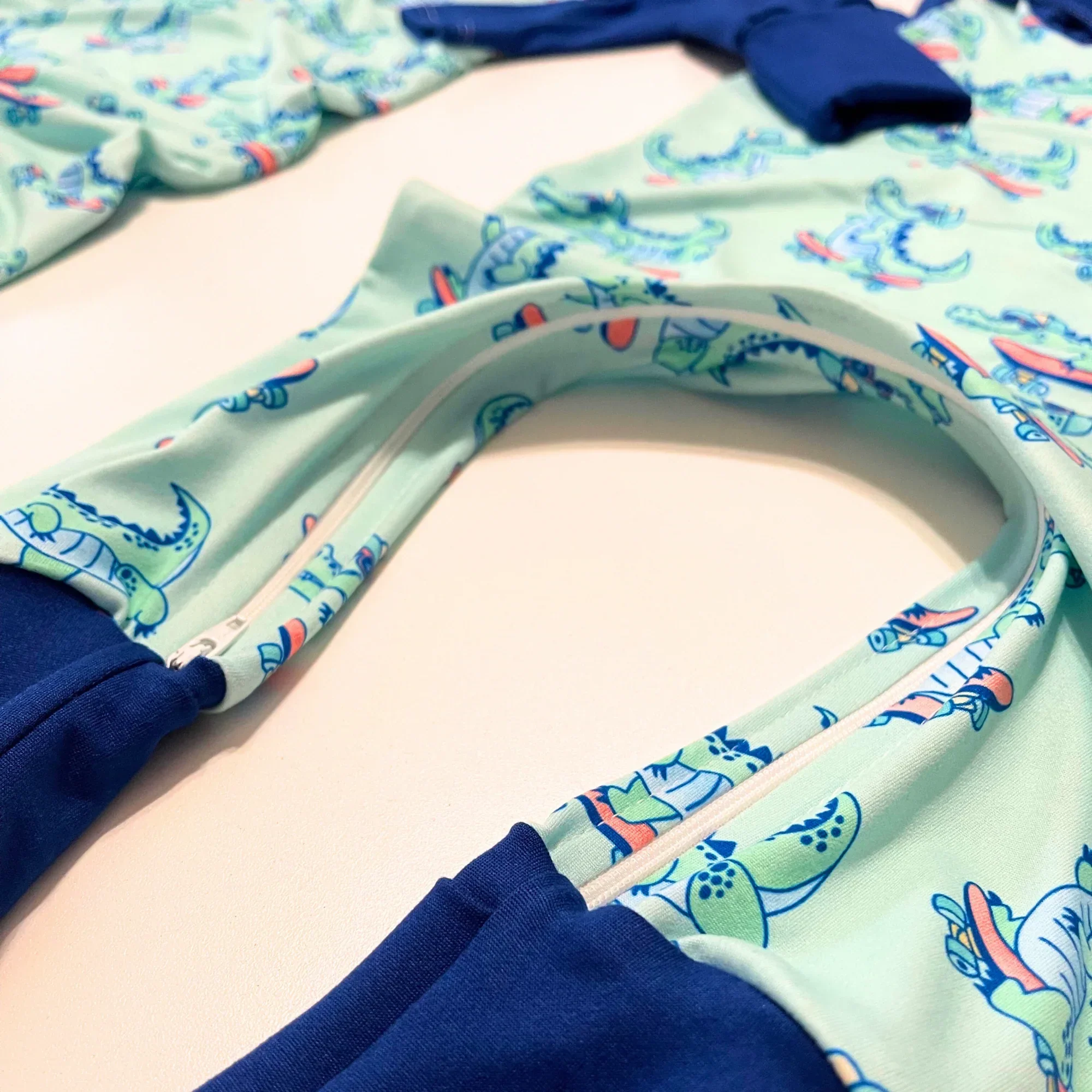 Later Gator Zip Romper - Image 2
