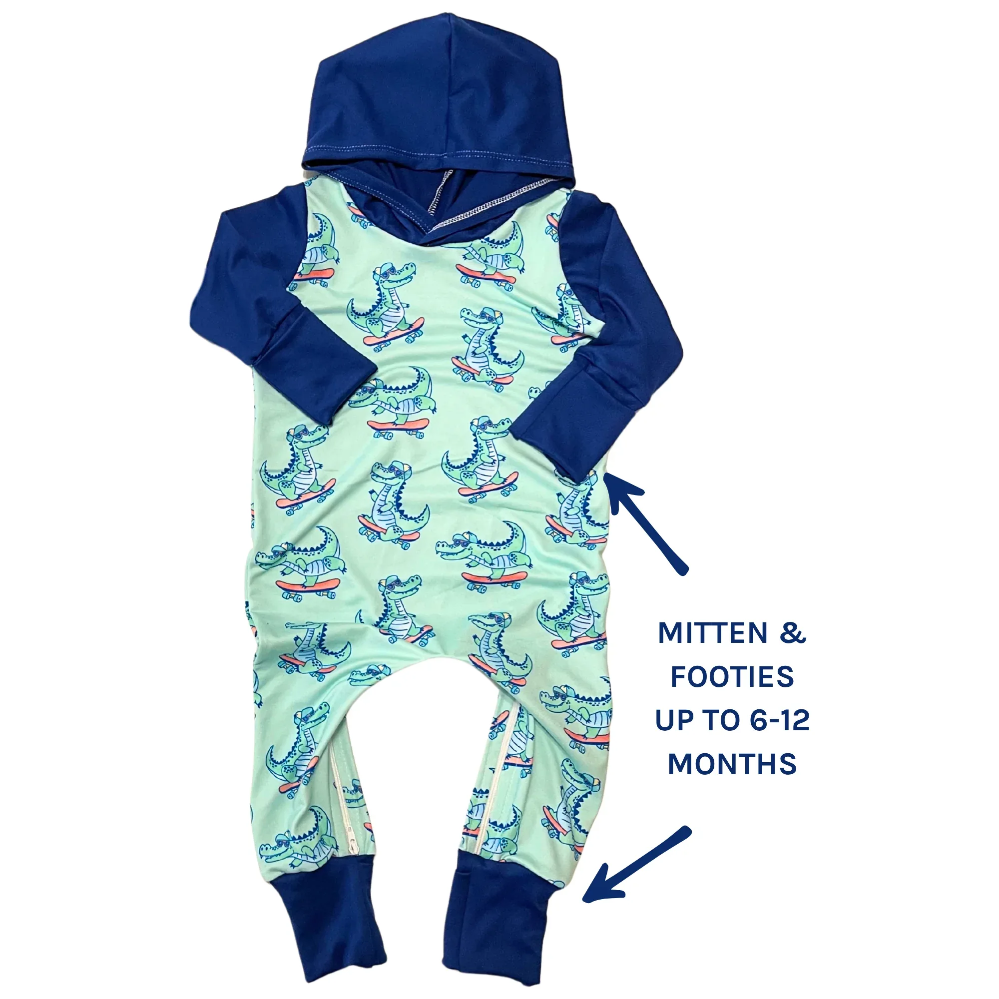 Later Gator Zip Romper - Image 3
