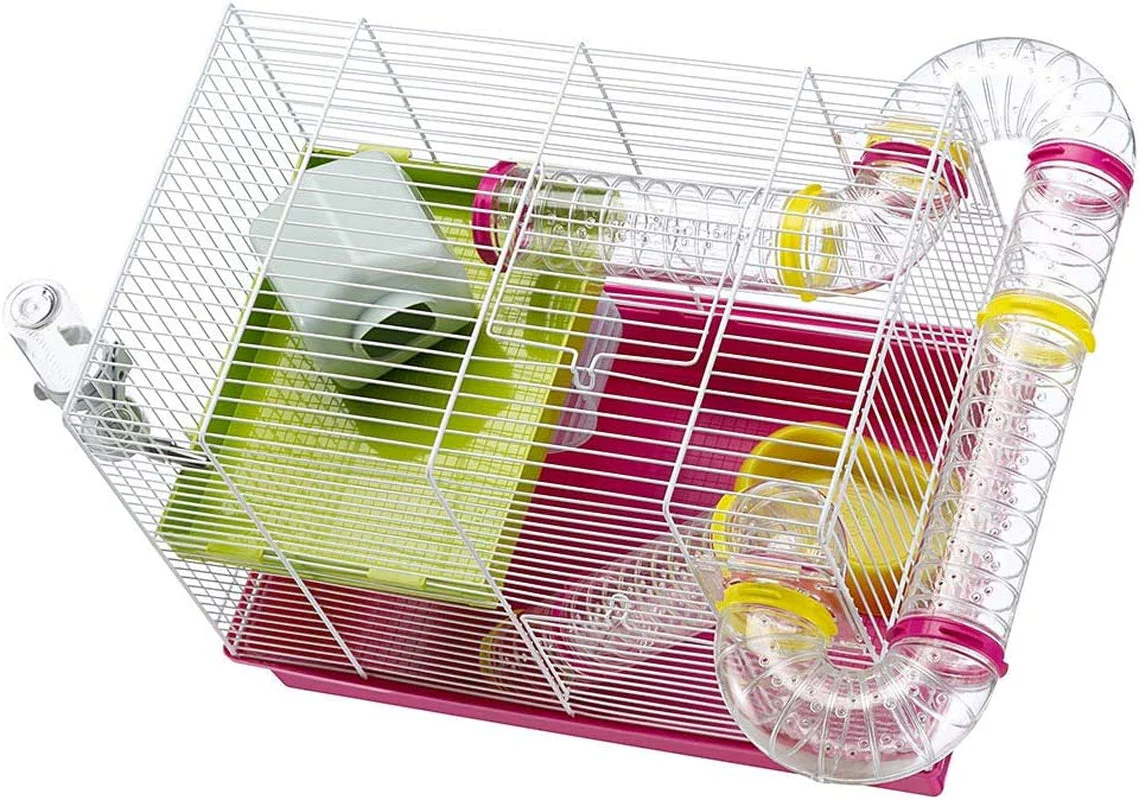 Laura Small Hamster Cage | Fun & Interactive Cage Measures 18.11L X 11.61W X 14.8H & Includes All Accessories - Image 12
