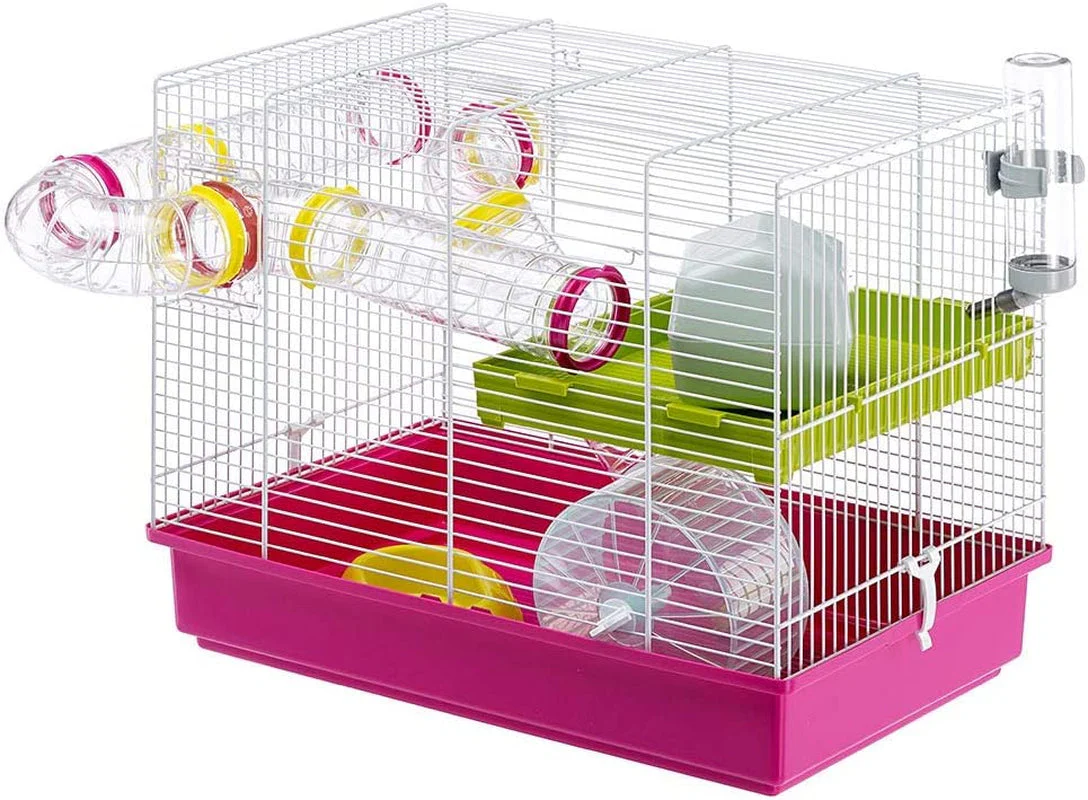 Laura Small Hamster Cage | Fun & Interactive Cage Measures 18.11L X 11.61W X 14.8H & Includes All Accessories - Image 13