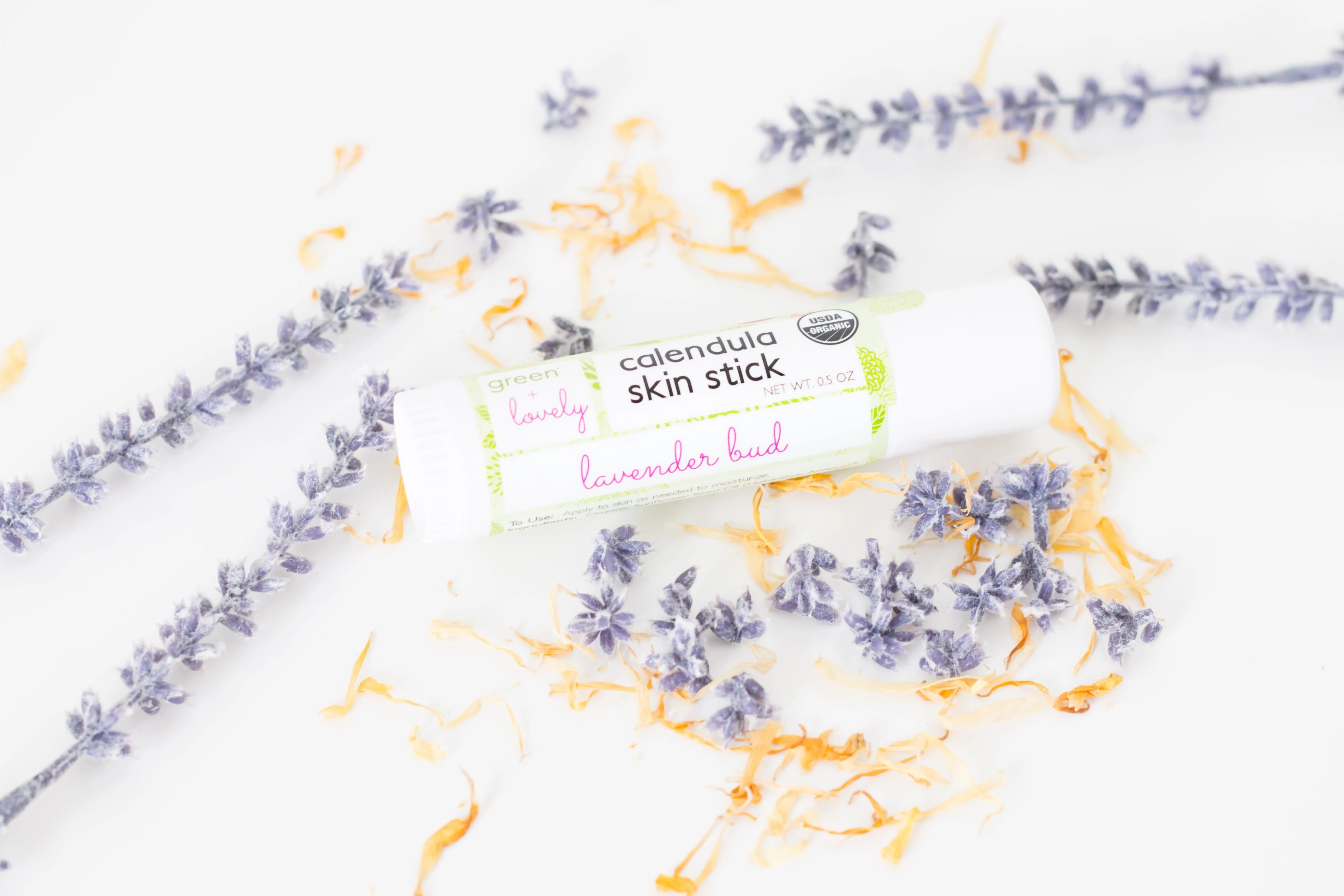 Lavender Bud Skin Stick - Organic Lotion Stick - Travel Size - Image 3