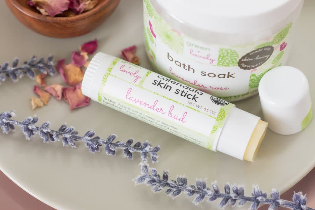 Lavender Bud Skin Stick - Organic Lotion Stick - Travel Size - Image 4