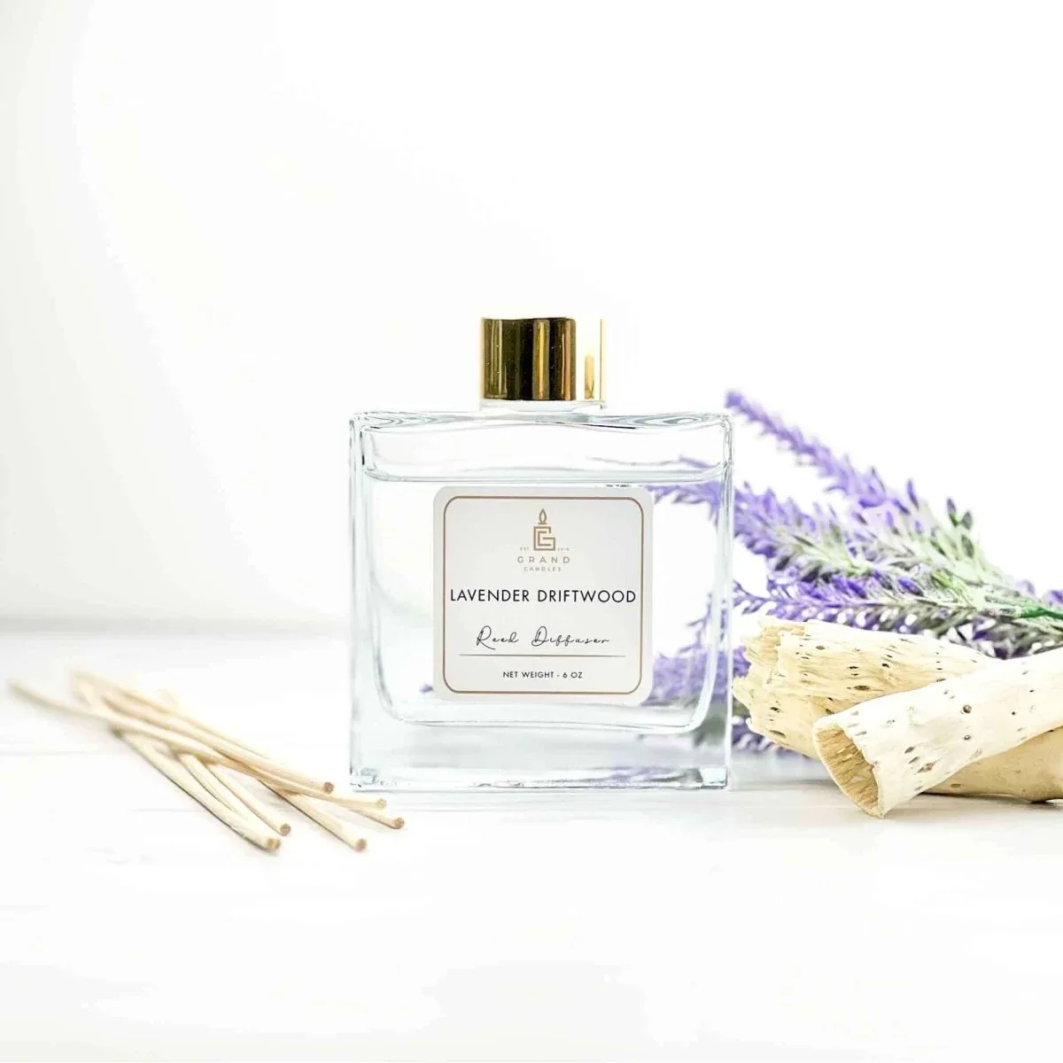 Lavender Driftwood Reed Diffuser - Image 3