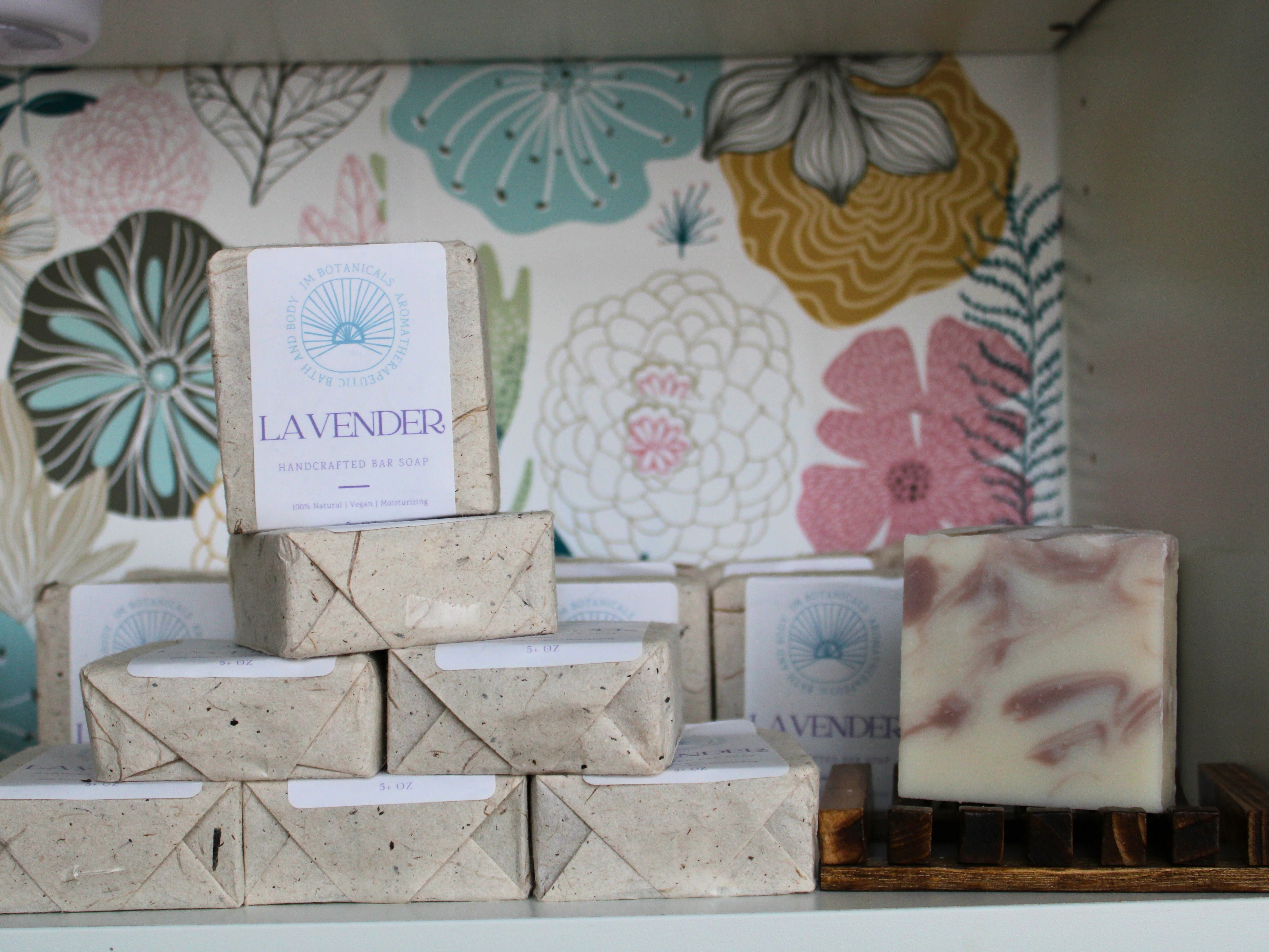 Lavender Handcrafted Soap - Image 3