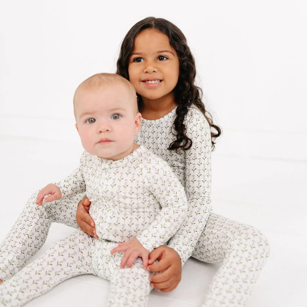 Lavender Lane Bamboo Kids Pajama Set - Image 6