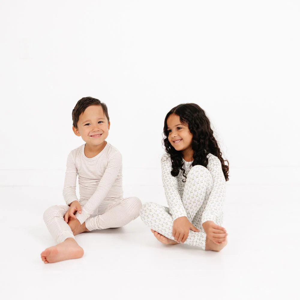 Lavender Lane Bamboo Kids Pajama Set - Image 7