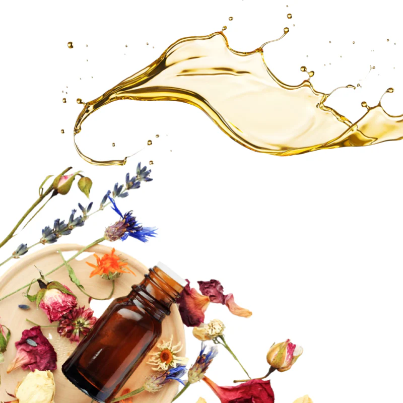 LAVENDER ROSE + CALENDULA VANILLA After Shower Body Oils - Dry Oil Moisturizer - Image 4