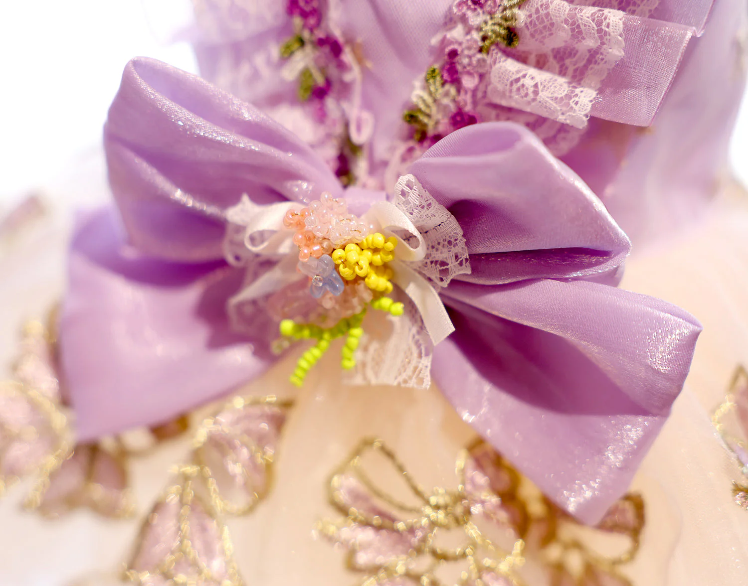 Lavender Star Princess Dog Dress - Image 7