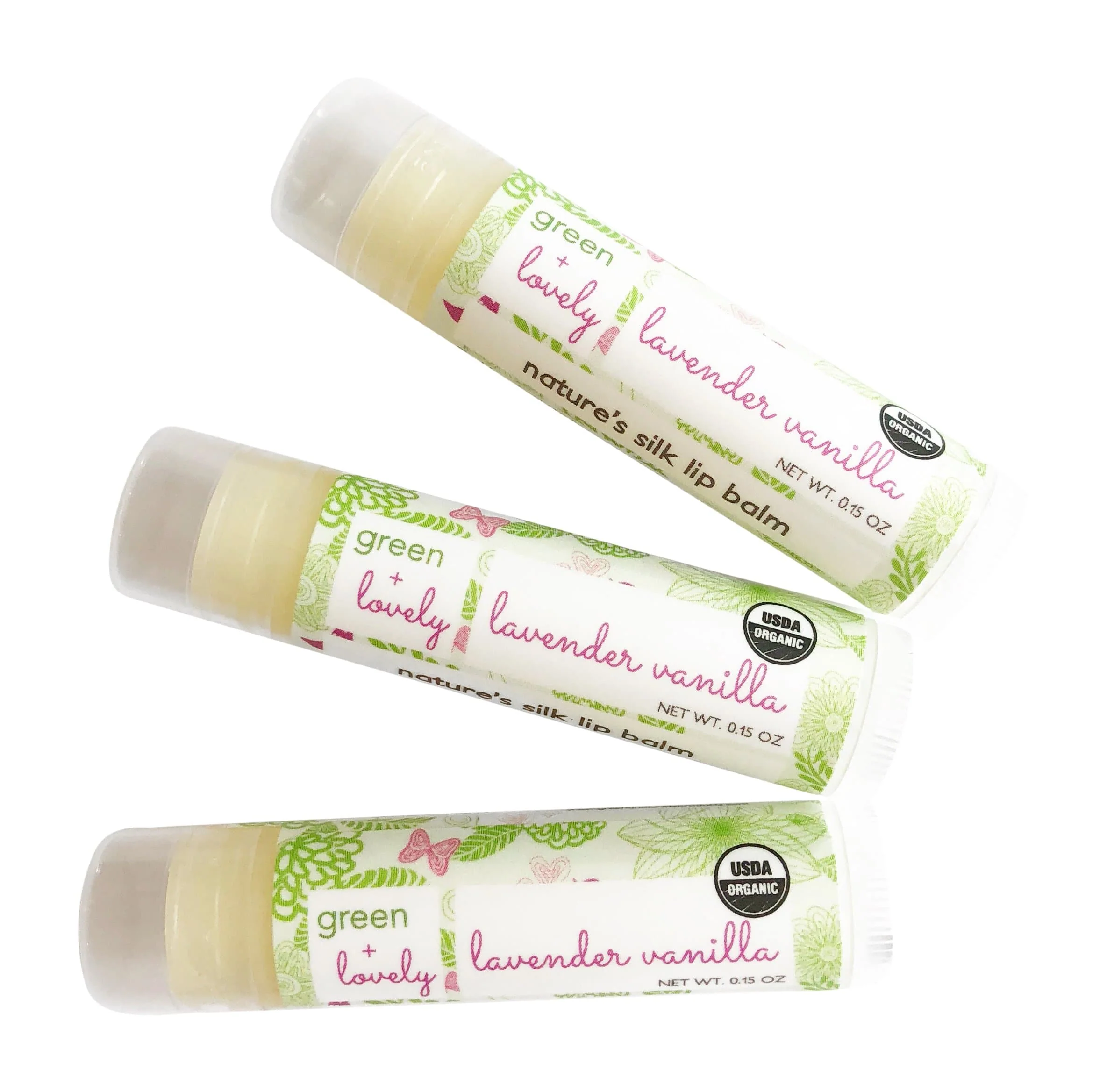 Lavender Vanilla ///  Organic Lip Balm Butter for Intense Moisture - Beauty Gift - Image 3
