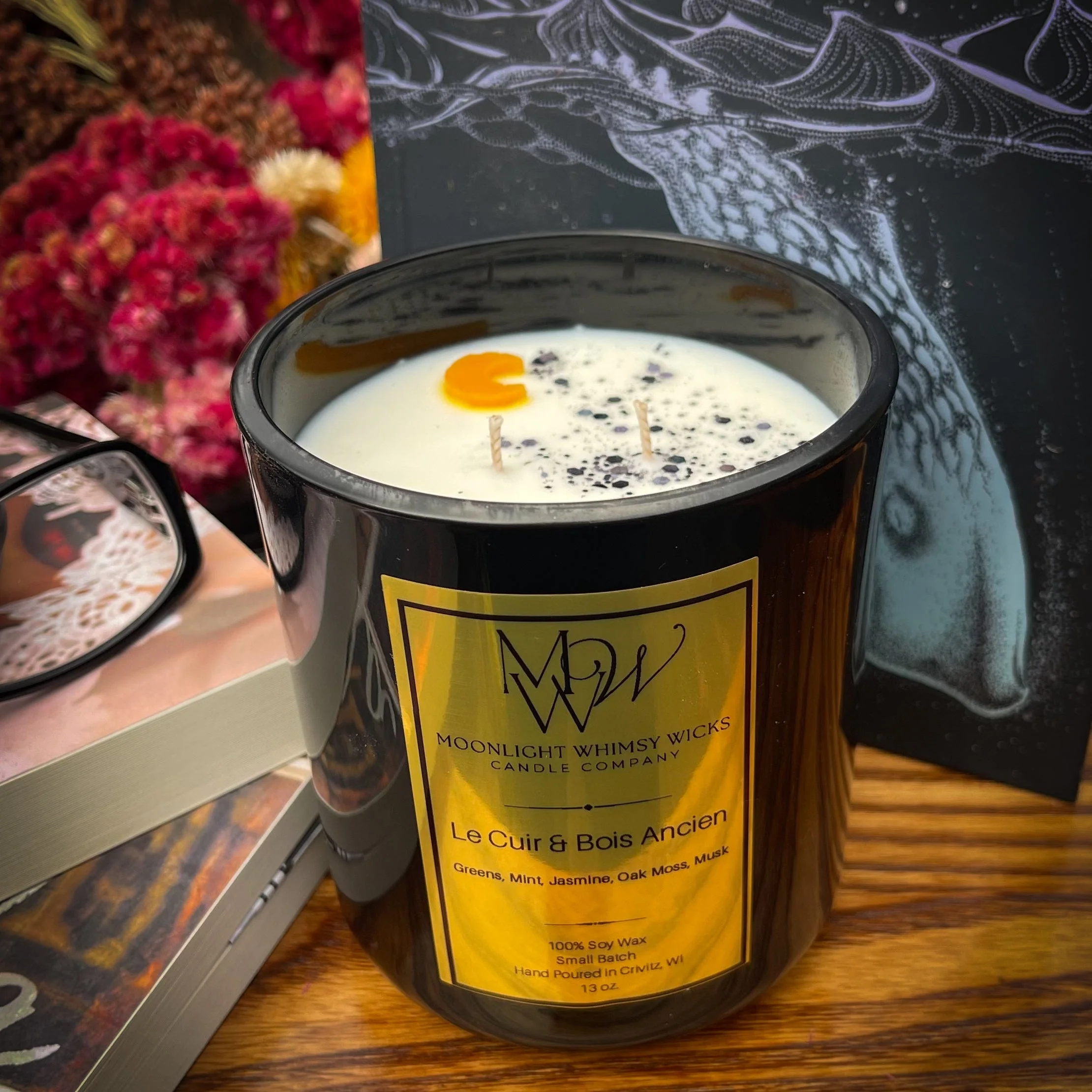 Le Cuir & Bois Ancien | Luxury Soy Wax Candle - Image 3