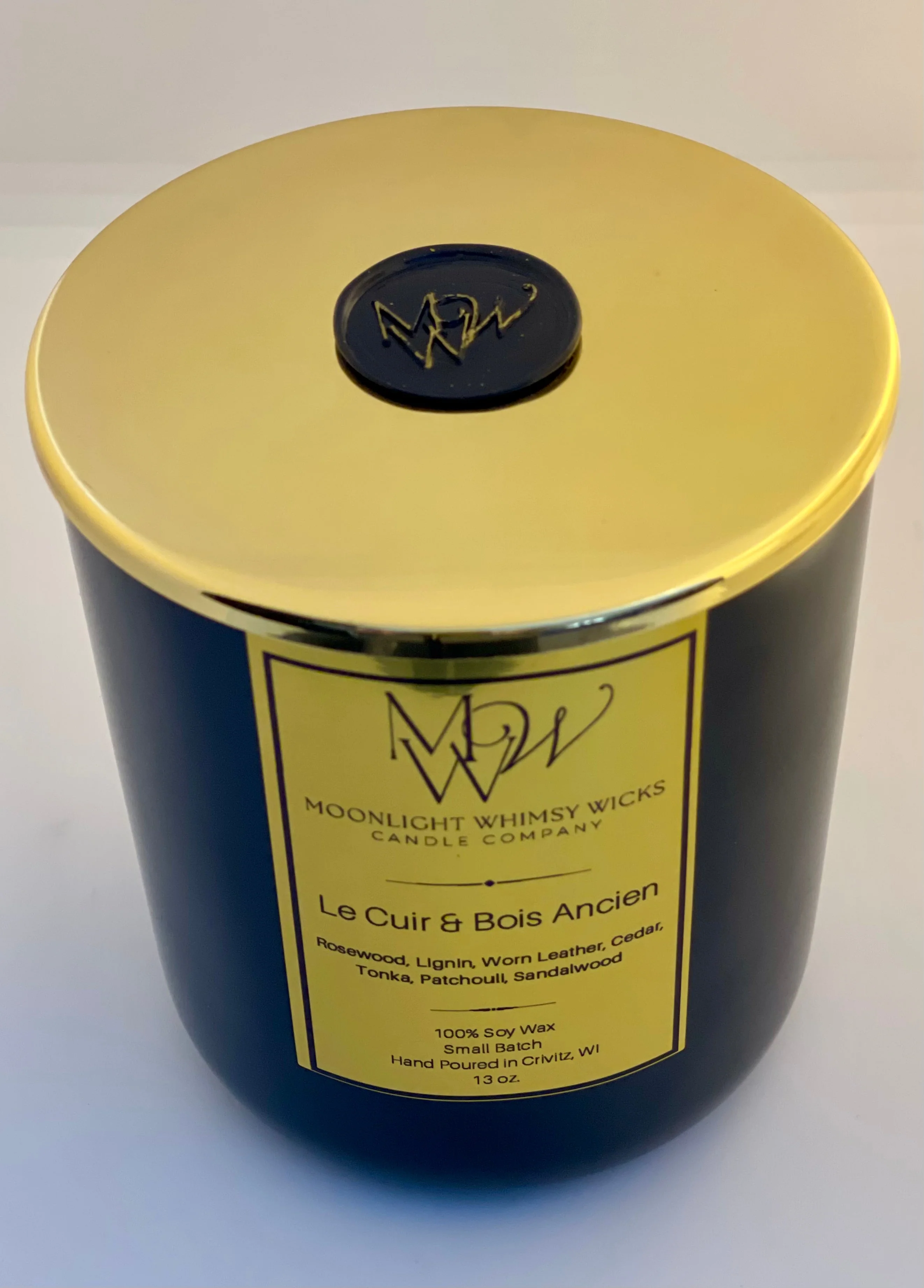 Le Cuir & Bois Ancien | Luxury Soy Wax Candle - Image 9