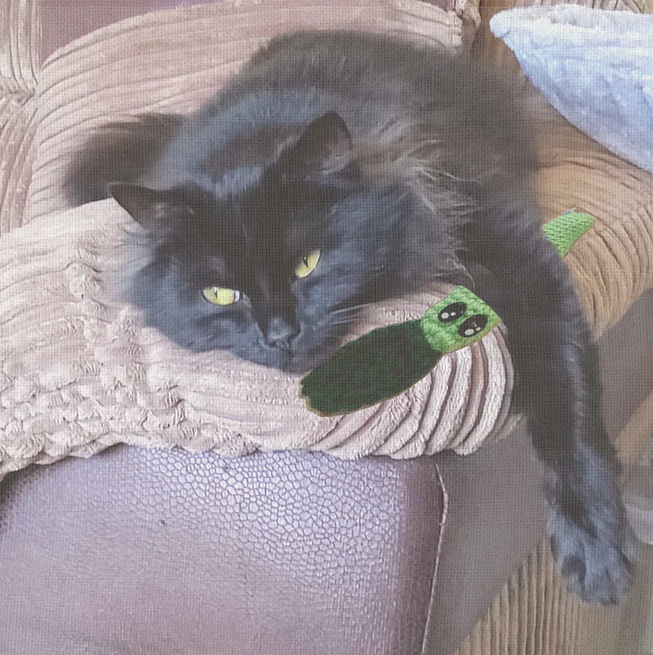Leaf the stick | lightweight cat toy with crinkles - Image 5