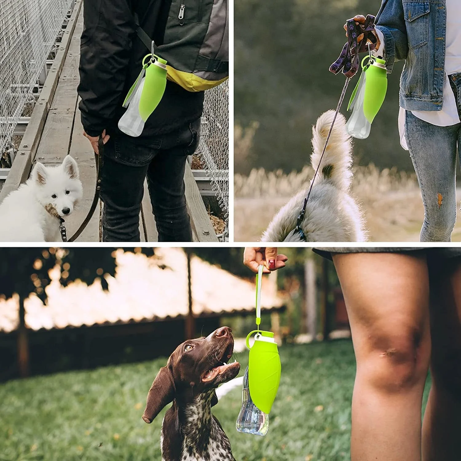 Leak-Proof Pet Water Bottle & Feeder - Image 3