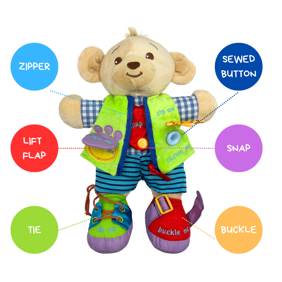 Learn to Dress Bear Doll - Image 9