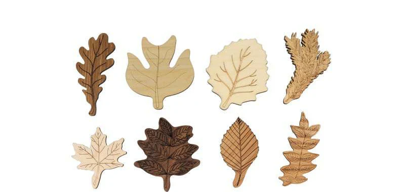 Leaves Montessori Puzzle Stem Toy - Image 3