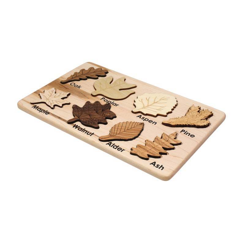 Leaves Montessori Puzzle Stem Toy - Image 4