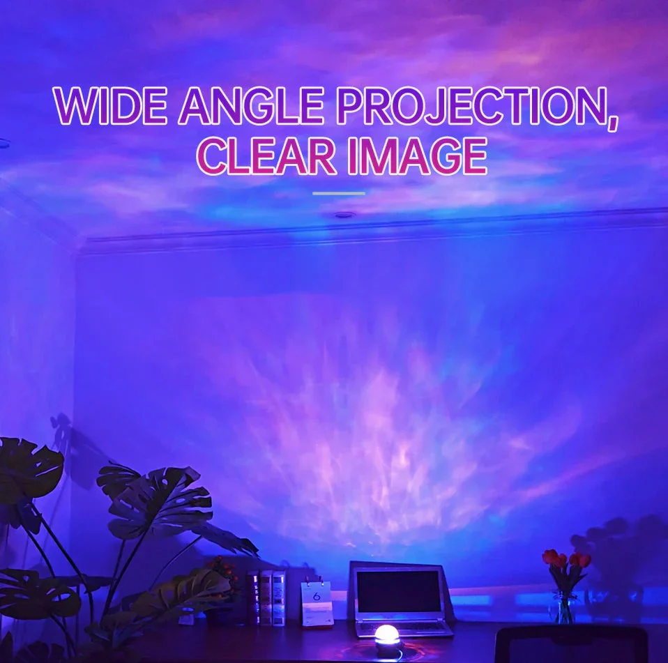 LED NightLights Galaxy Projector Remote Control 5V USB Rechargeable Starry Sky Lamp DMX Sound Active 7 Modes for Kids Room Decor - Image 5