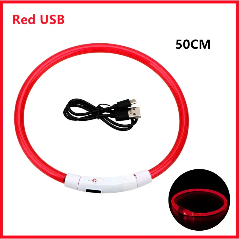 LED Pet Dog Collar for Night Safety | Bright USB Rechargeable - Image 32