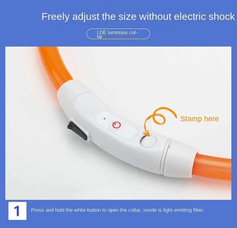 LED Pet Dog Collar for Night Safety | Bright USB Rechargeable - Image 36