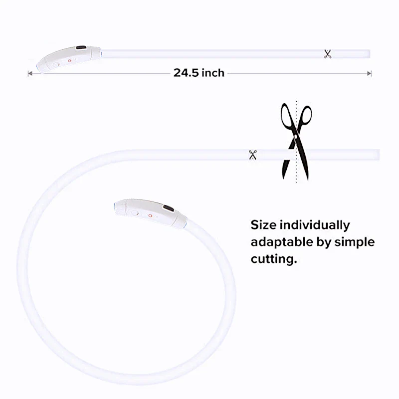 LED Pet Dog Collar for Night Safety | Bright USB Rechargeable - Image 39
