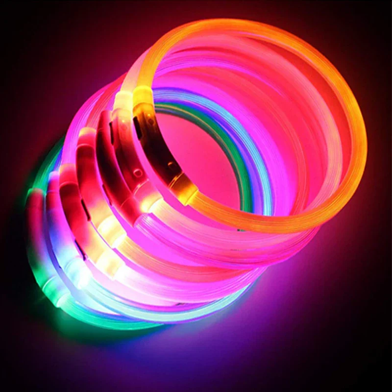 LED Pet Dog Collar for Night Safety | Bright USB Rechargeable - Image 43