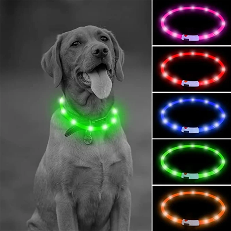 LED Pet Dog Collar for Night Safety | Bright USB Rechargeable - Image 48