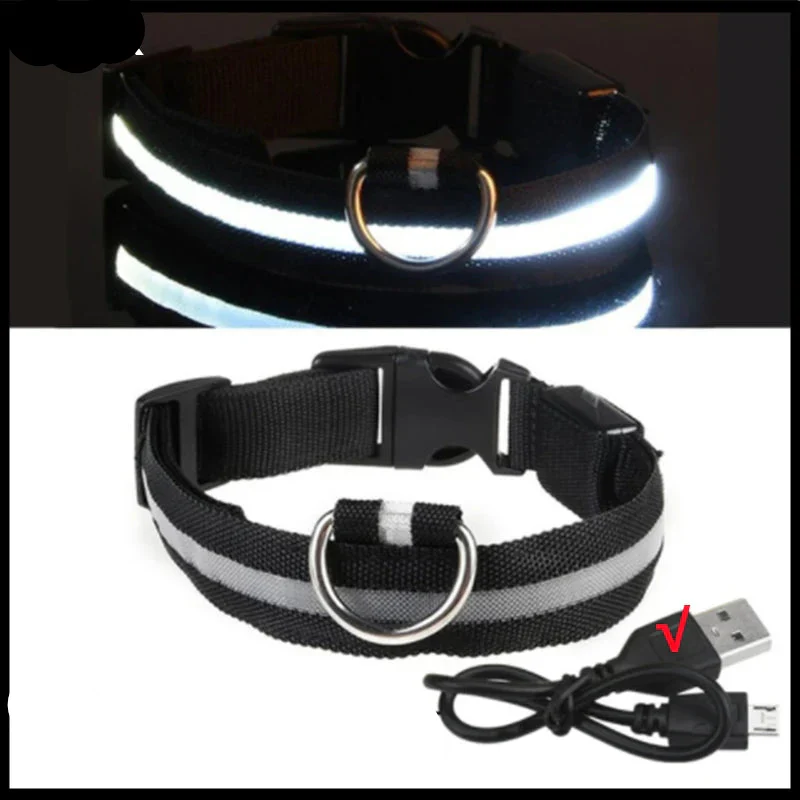 LED Pet Dog Collar for Night Safety | Bright USB Rechargeable - Image 53