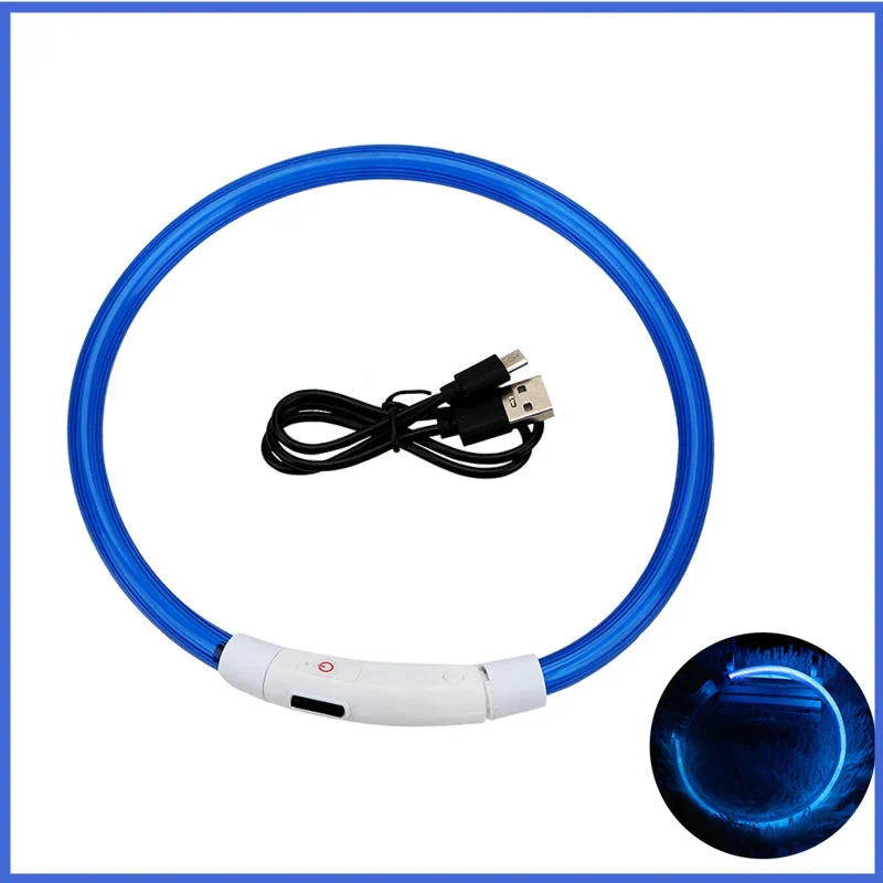 LED Pet Dog Collar for Night Safety | Bright USB Rechargeable - Image 54