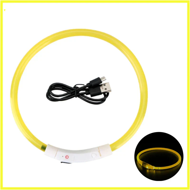 LED Pet Dog Collar for Night Safety | Bright USB Rechargeable - Image 56