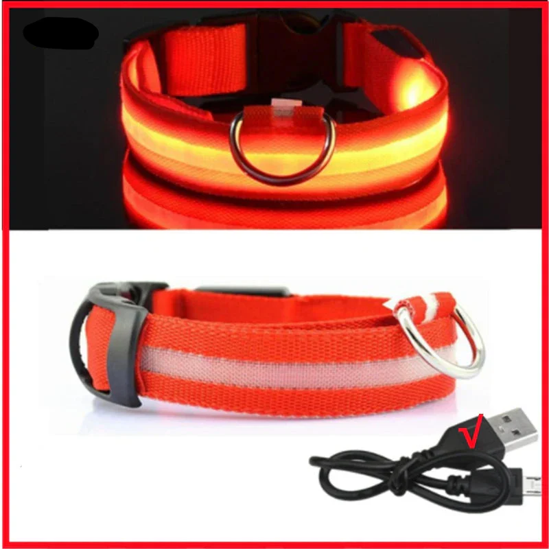 LED Pet Dog Collar for Night Safety | Bright USB Rechargeable - Image 63
