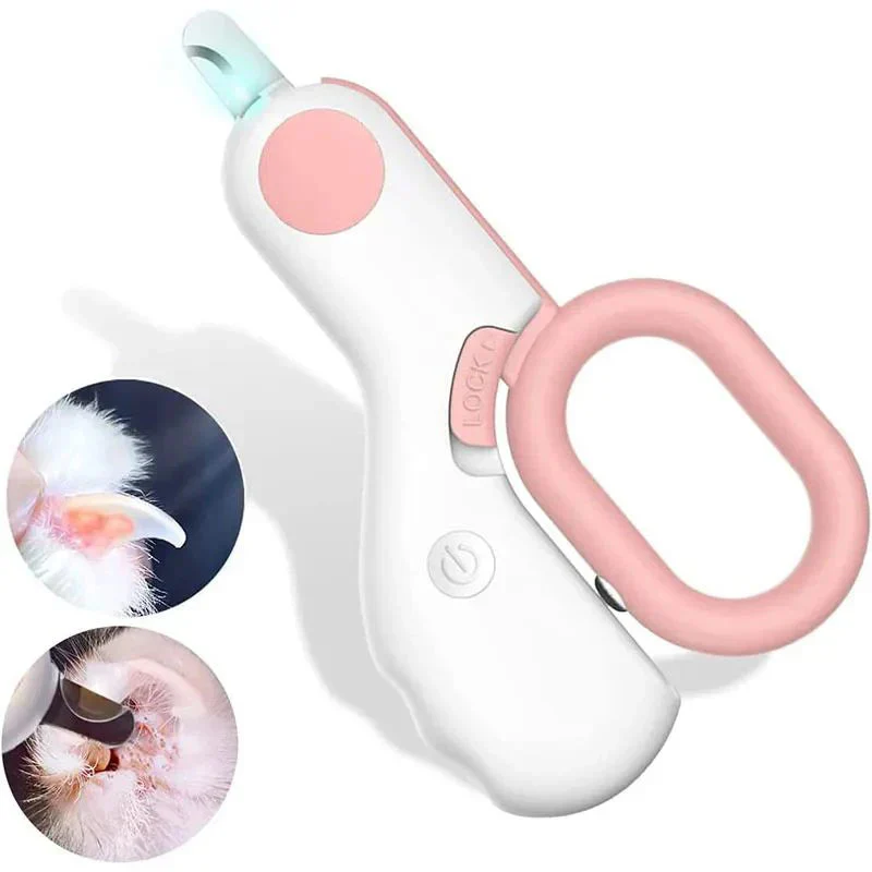 LED Pet Nail Clipper – Cat & Dog Claw Trimmer with Safety Lock - Image 5