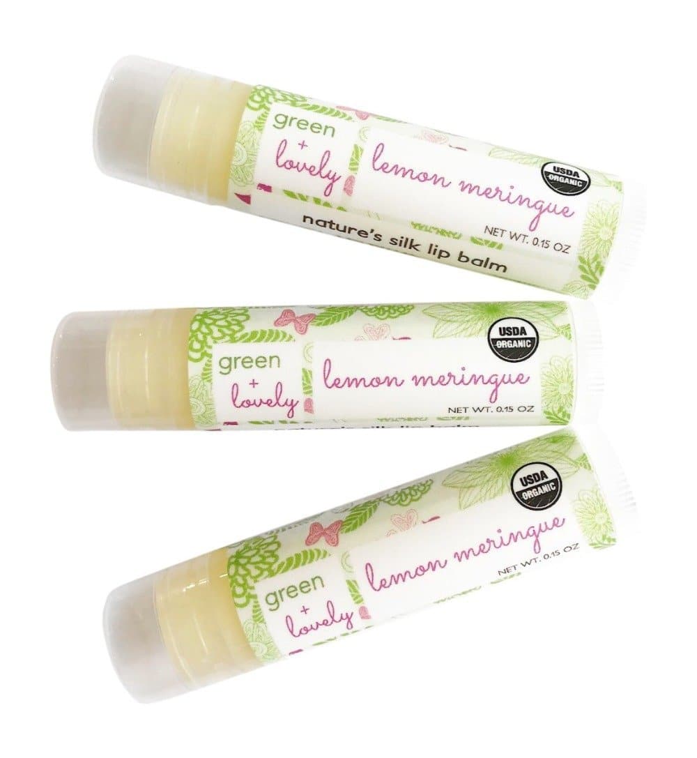 Lemon Meringue /// Organic Lip Balm Butter for Intense Moisture - Beauty Gift - Image 6