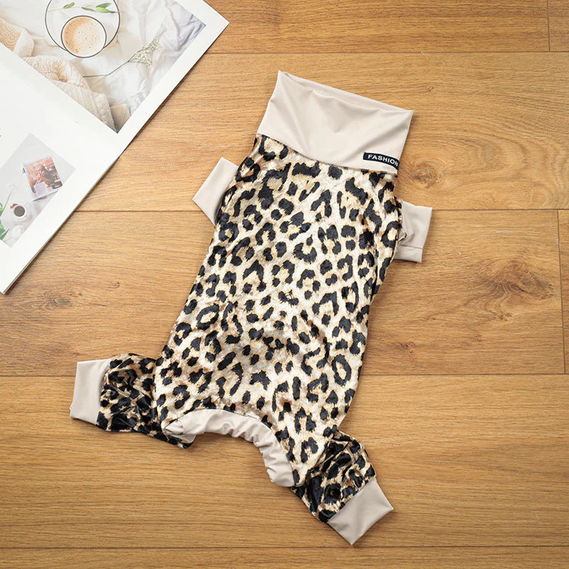 Leopard Dog Pajamas – Soft, Stretchy & Stylish Sleepwear - Image 4