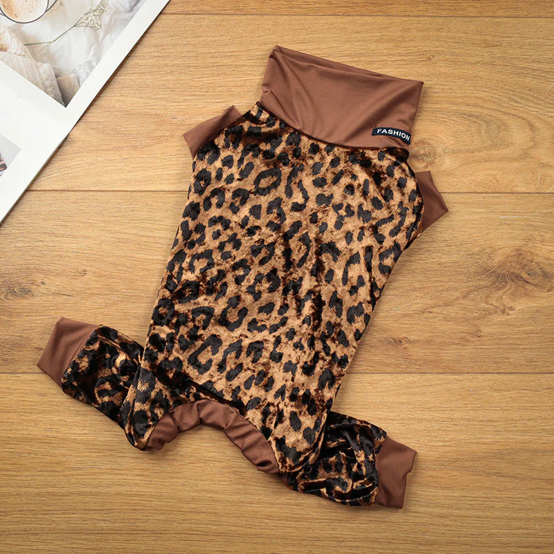 Leopard Dog Pajamas – Soft, Stretchy & Stylish Sleepwear - Image 5