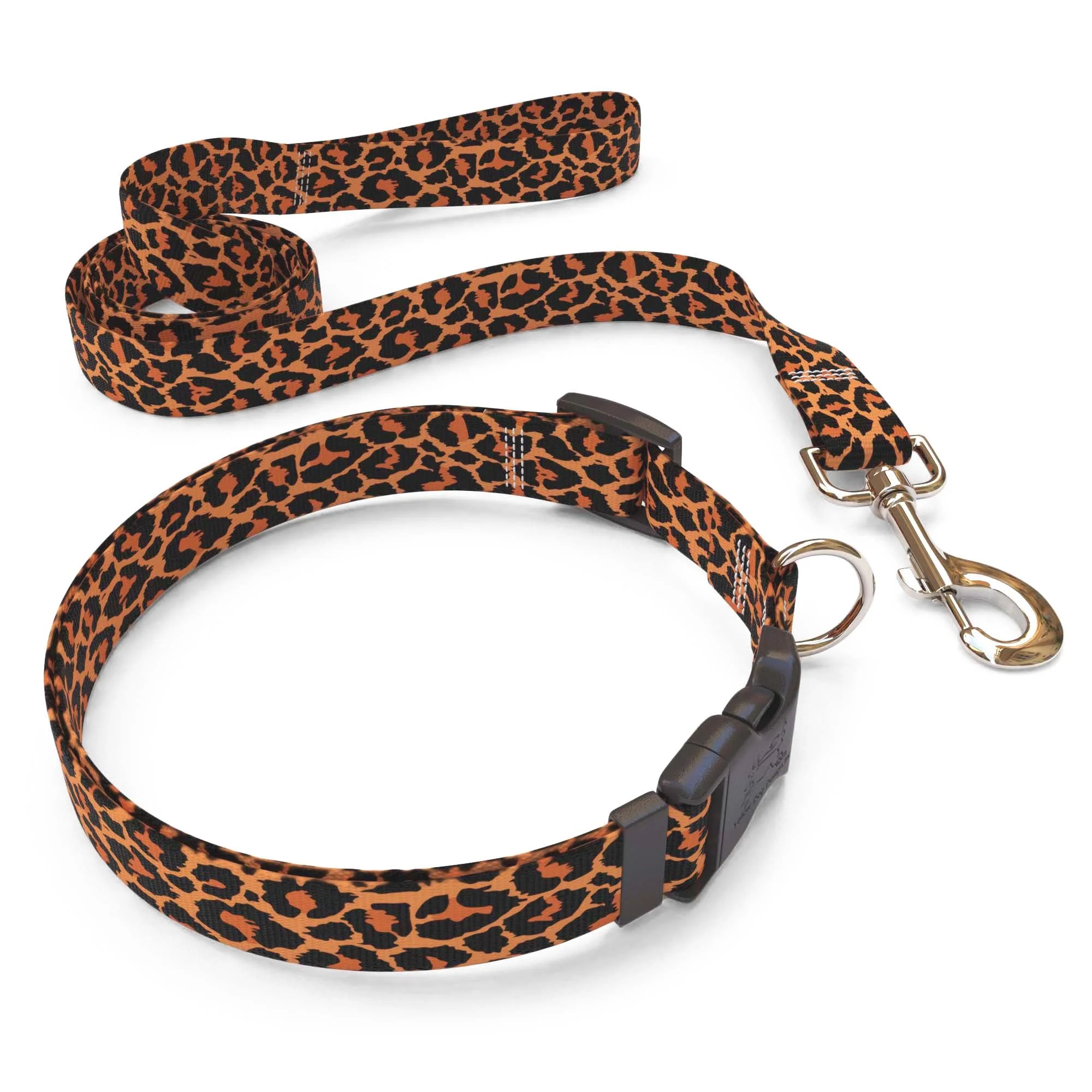Leopard Print Dog Collar - Image 4